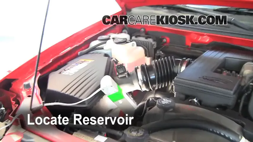 2007 Chevrolet Colorado LT 3.7L 5 Cyl. Crew Cab Pickup (4 Door) Windshield Washer Fluid Add Fluid